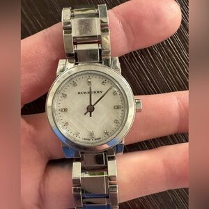 Burberry Silver Stainless Steel Women's Watch